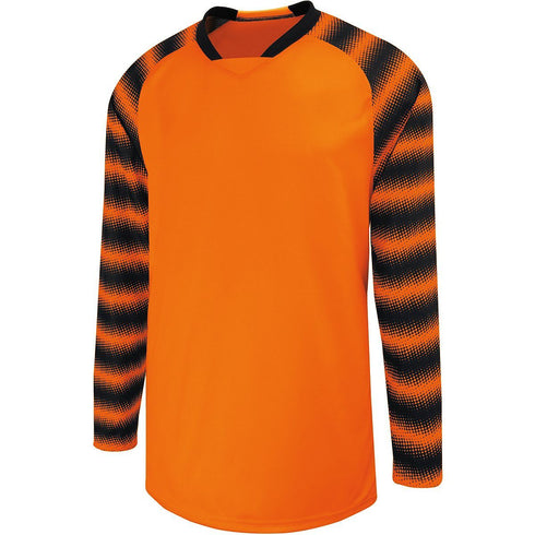 Russell Athletic Youth Prism Goalkeeper Jersey (324361), Color 'Orange/Black'